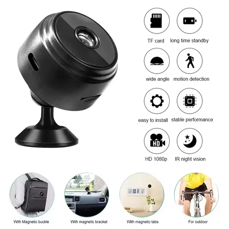Wireless Baby Monitor - Câmera de Segurança A9 Mini WiFi