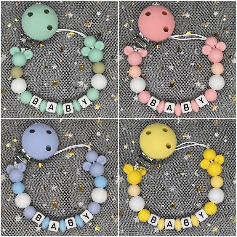 Baby Products Nipples - Prendedor de Chupeta Personalizado com Nome