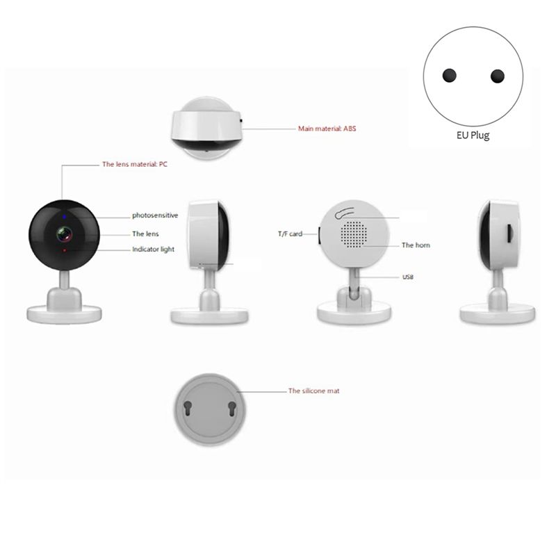 Câmera Wi-Fi Interna Essencial - Wireless Baby Monitor avaliação e preço