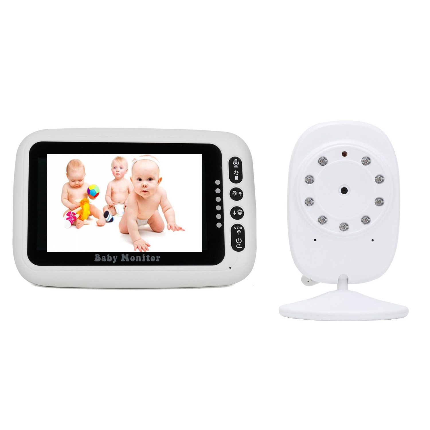Monitor de Bebê Sem Fio com Te - Wireless Baby Monitor avaliação e preço