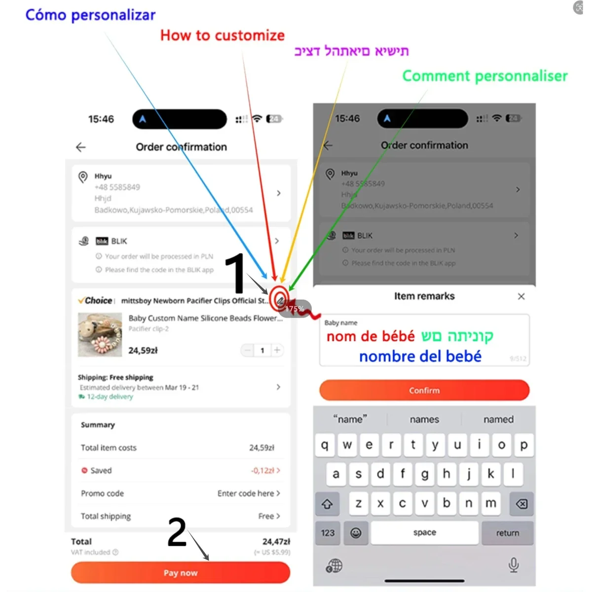 Prendedor de Chupeta Personali - Baby Products Nipples avaliação e preço