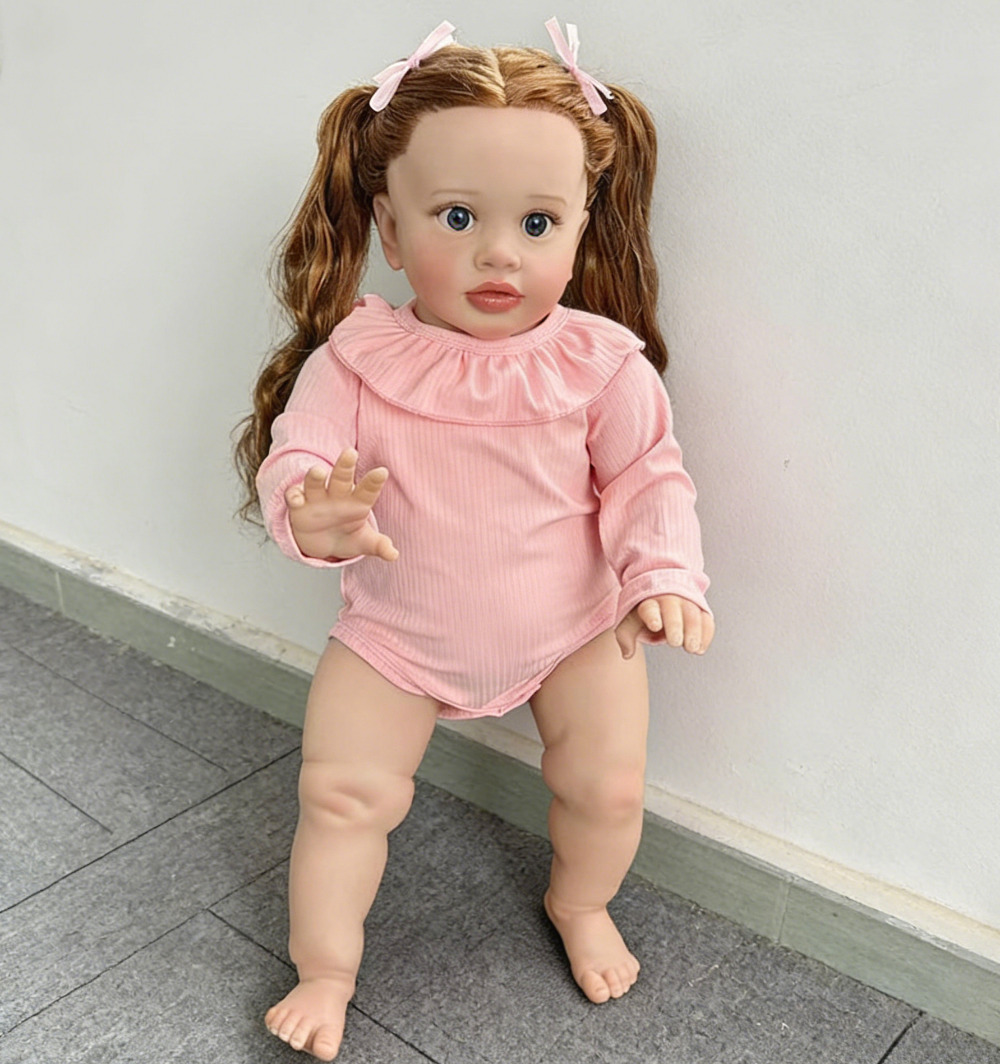 Boneca Reborn Grande de 63CM ( - Baby Products Trending avaliação e preço