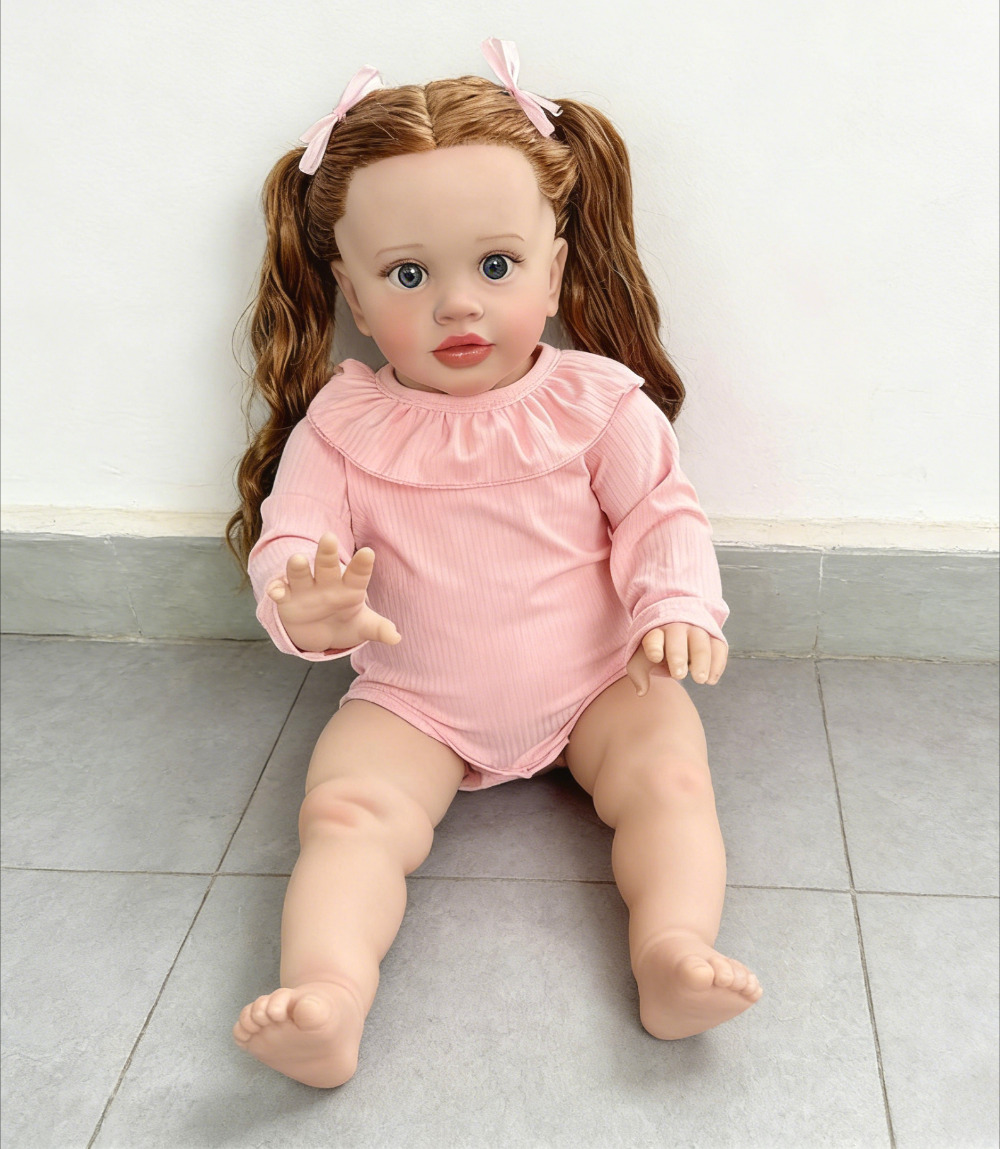 Boneca Reborn Grande de 63CM ( - Baby Products Trending avaliação e preço