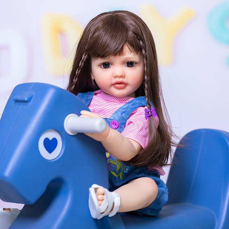 50cm corpo inteiro silicone re - Baby Products Trending avaliação e preço