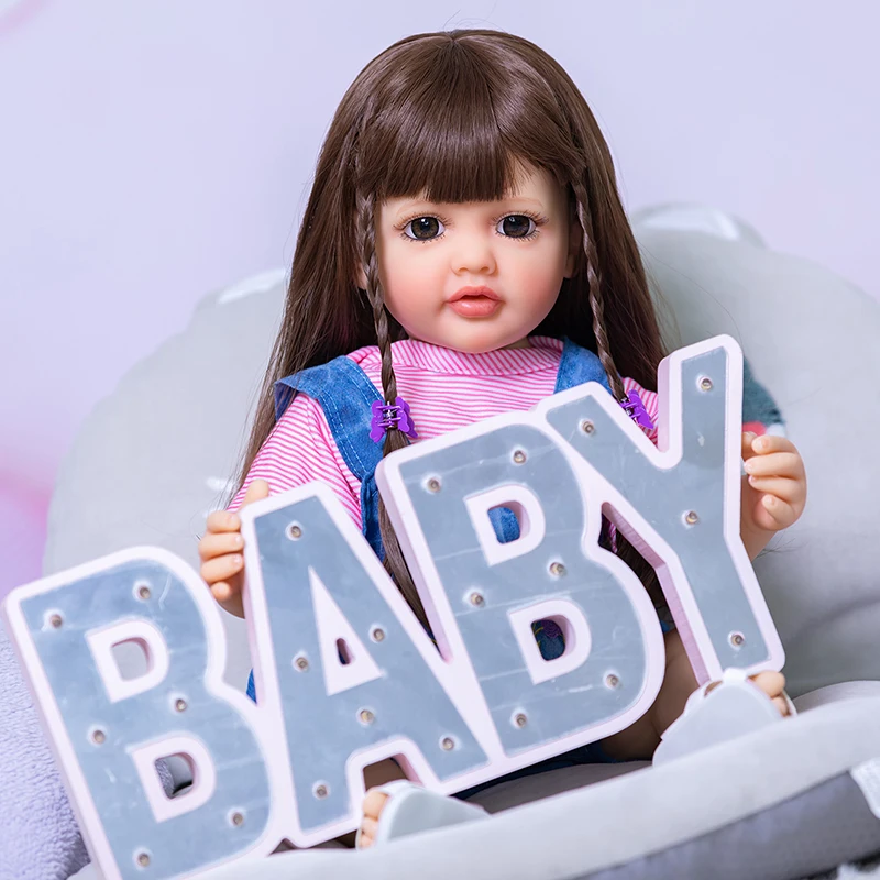 50cm corpo inteiro silicone re - Baby Products Trending avaliação e preço